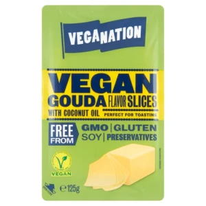 Wegańskie plastry o smaku Goudy 125g - Vegenation