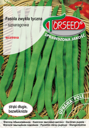 Nasiona Fasola tyczna szparagowa Hilds Neckarkoenigin 10g - Torseed