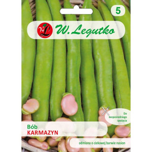 Nasiona Bób Karmazyn 50g - W.Legutko