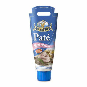 Pasta z łososia 100g - Asdomar, Uszkodzona etykieta