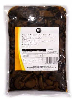 Marynowane grzyby Shiitake 500g - Asia Kitchen