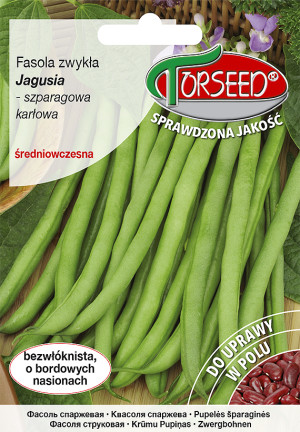 Nasiona Fasola karłowa szparagowa zielonostrąkowa Jagusia 30g - Torseed
