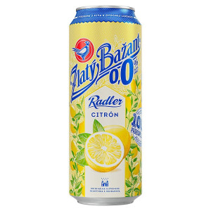 Piwo bezalkoholowe Radler Citron w puszce  500ml - Zlatý Bažant