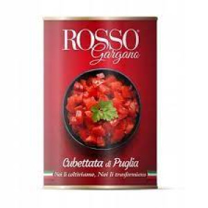 Pomidory cubettata di Puglia 400g - Rosso Gargano