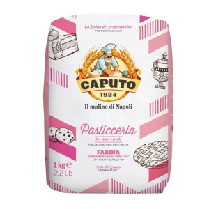 Mąka do ciasteczek Pasticeria 1kg - Caputo, Uszkodzone opakowanie, ubytek 0.35kg