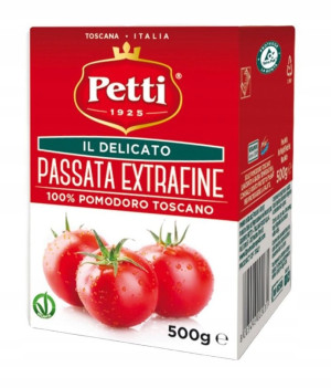 Przecier pomidorowy Passata extrafine il delicato 500g - Petti