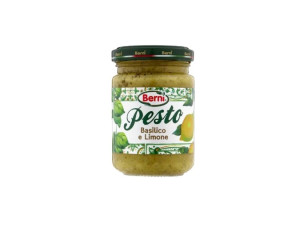 Sos Pesto z Bazylią i Limonką 135g - Berni