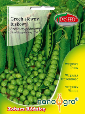 Nasiona Groch siewny Sześciotygodniowy NANO- Torseed