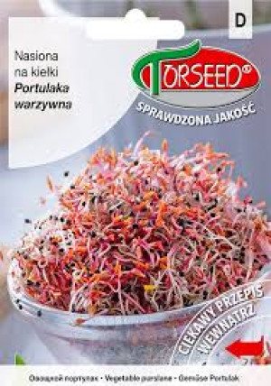 Portulaka warzywna, nasiona na kiełki 2g - Torseed