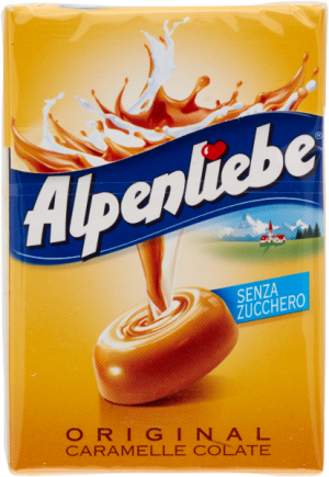 Cukierki karmelki bez cukru 49g - Alpenliebe