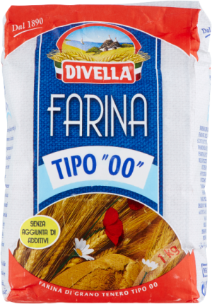Mąka Farina Tipo 00 1kg - Divella, Uszkodzone opakowanie, ubytek 0.02kg