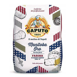 Mąka do pizzy Manitoba Oro 5kg - Caputo, Uszkodzone opakowanie, ubytek 0.4kg