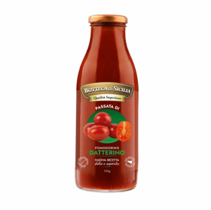 Passata Pomodorino Datterino 520g - Bottego di Sicilia