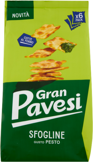 Krakersy Sfogline Pesto 180g - Gran Pavesi