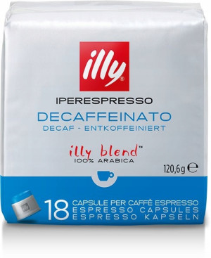 Kapsułki kawy Iperespresso Decaffeinato 18 szt - Illy