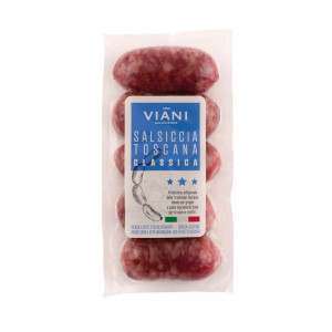 Kiełbaski dojrzewające Salsiccia Toscana Classica 300g - Viano Salumificio, Krótki termin