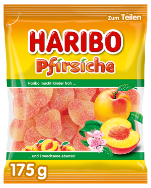 Żelki Pfirsiche 175g - Haribo