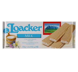 Loacker Wafelki Mleczne 175g - Delikatne przekąski dla smakoszy