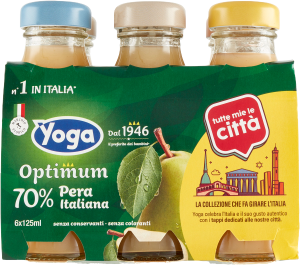 Sok Optimum Succo Pera 6x125ml - Yoga, Brak opakowania