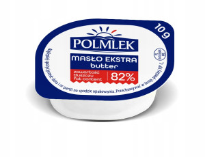 Masło Ekstra 82% 10g - Polmlek