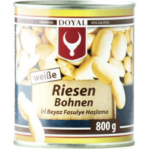 Fasola biała wielka maślana 800g - Doyal