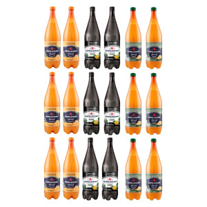 Napoje gazowane mix Aranciata Naturalli Chino 18 x 1,2l - San Pellegrino