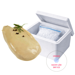 Foie grass z kaczki mrożone 440–490 g francuskie