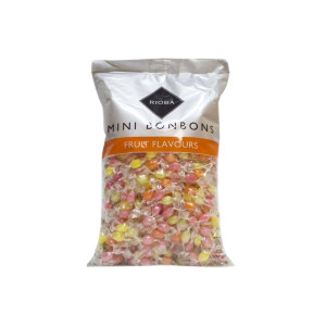 Cukierki owocowe Mini Hard Candies Fruit Flavour 1kg - Rioba