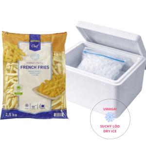 Frytki proste 9x9mm 2,5kg - Metro Chef
