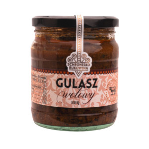 Gulasz  Wołowy BBQ - 400 g Schronisko Bukowina