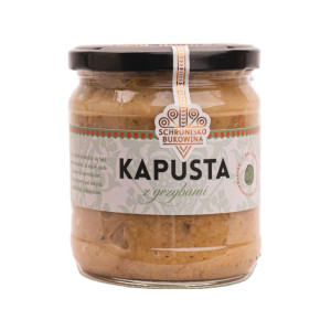 Kapusta z grzybami 430g - Schronisko Bukowina