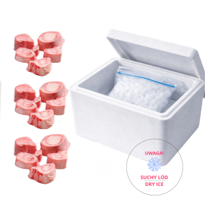 Kości wołowe szpikowe cięte w poprzek 3 x 1 kg - Schronisko Bukowina