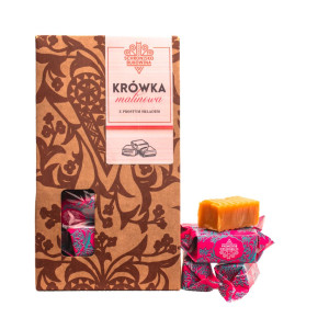 Cukierki krówki malinowe z prostym składem 120g - Schronisko Bukowina
