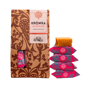 Cukierki krówki malinowe z prostym składem 120g - Schronisko Bukowina