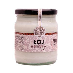 Łój wołowy 420 ml/315 g - Schronisko Bukowina 100%