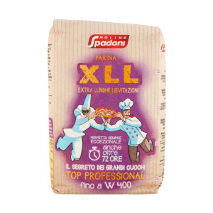 Mąka do pizzy XXL 1 kg W400 - Molino Spadoni