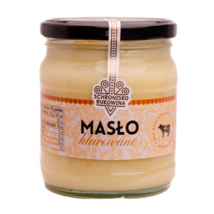 Masło klarowane 420 ml/ 340g - Schronisko Bukowina