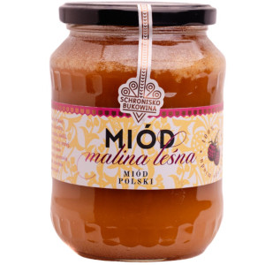 Miód malina leśna 710 ml/1kg