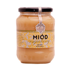 Miód rzepakowy  700ml/1kg
