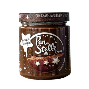 Włoski krem orzechowy z ciasteczkami Pan di Stelle 380g