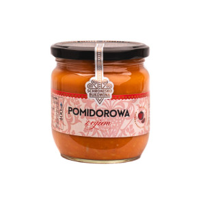 Zupa pomidorowa z ryżem 400 ml - Schronisko Bukowina