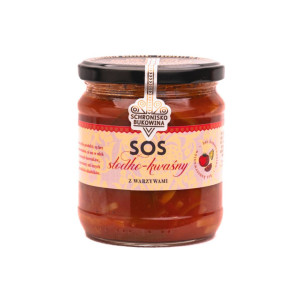 Sos słodko-kwaśny z warzywami 400ml - Schronisko Bukowina