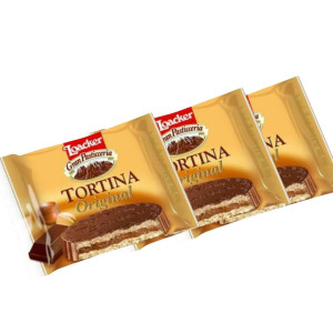 Włoskie ciasteczka Tortina Original - 3 sztuki - Loacker