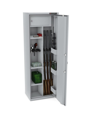 Sejf - Szafa na broń długą MLB 150D/4+4 KL STANDARD Klasa S1 - Konsmetal