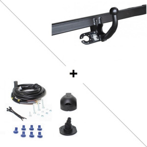 Attelage Audi 80 Berline & Break (11/91-11/96) Col de cygne + faisceau universel 7 broches