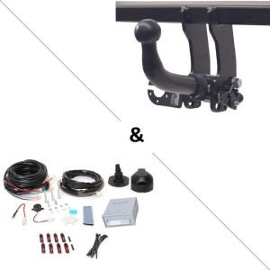 Attelage BMW Serie 1 (09/04-10/11) RDSOH + faisceau universel 7 broches + boitier électronique