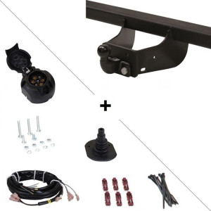 Attelage Citroën Jumper Fourgon (07/99-05/06) Standard + faisceau universel 7 broches utilitaire