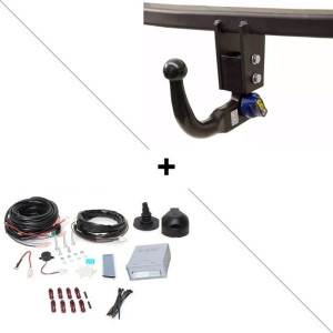 Attelage Volkswagen New Beetle (01/06-10/11) RDSOV + faisceau universel 7 broches + boitier électronique