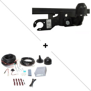 Attelage Mercedes Sprinter EMPT 37/43 ss mchpd (04/06-05/18) Standard + faisceau universel 7 broches + boitier électronique