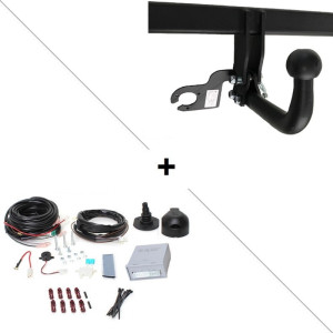 Attelage Mazda CX-5 y compris AdBlue (05/17-08/25) Col de cygne + faisceau universel 7 broches + boitier électronique